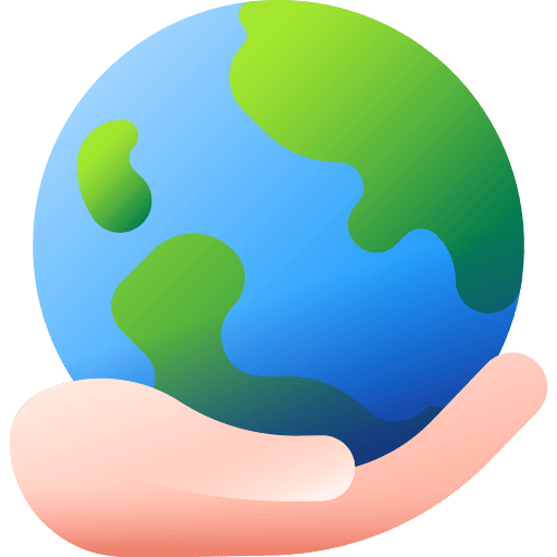 Planet care icon