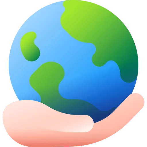 Planet care icon